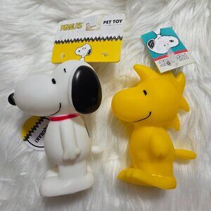 Peanuts Snoopy & Woodstock Pet Toy Set